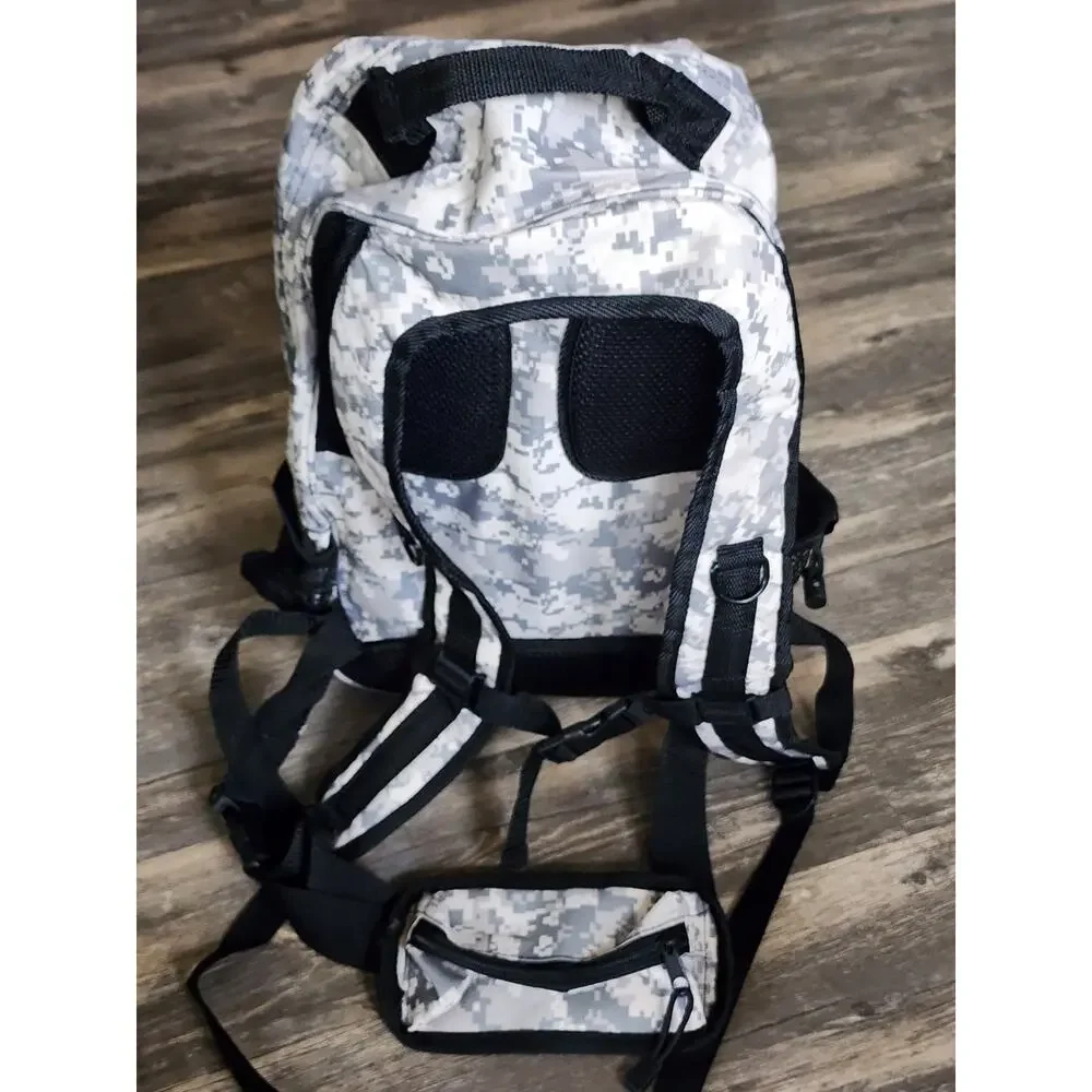 Garrett All-Purpose Camo Backpack With Pouch, Hunting, Hiking Military Outdoor